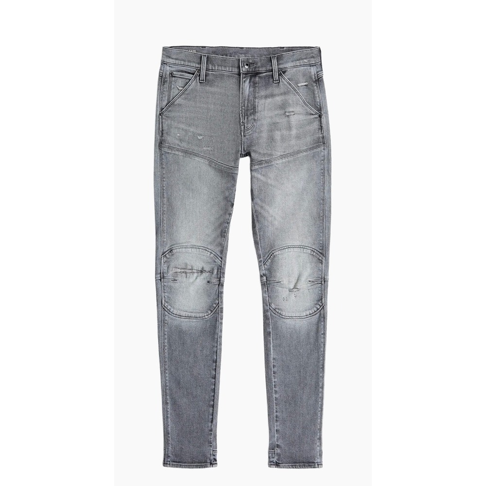 G-Star Raw 5620 3D Zip Knee Skinny Jeans Vintage Summer Sky blue pants 32/32